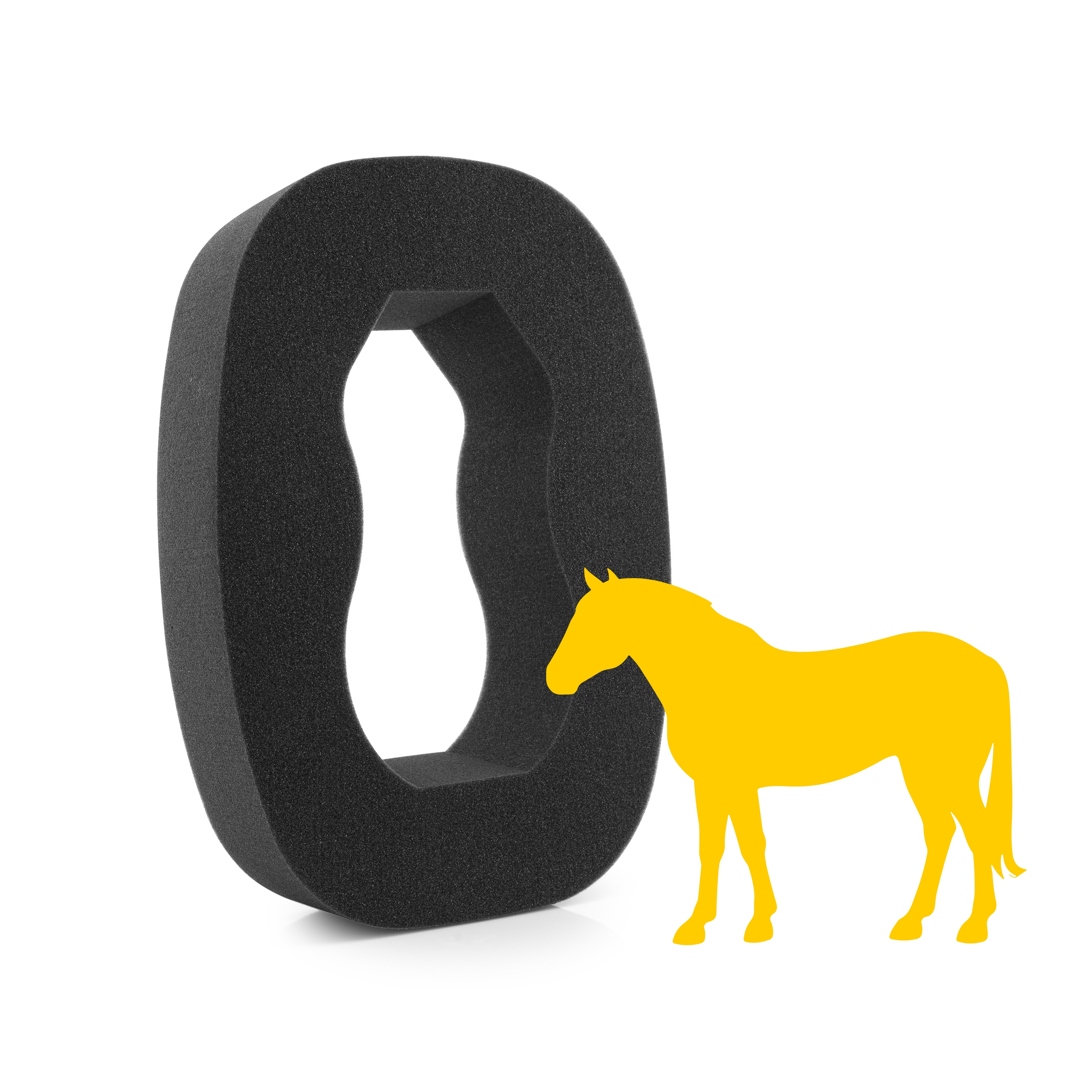 Skizze eines Ponys steht vor dem Dichtring