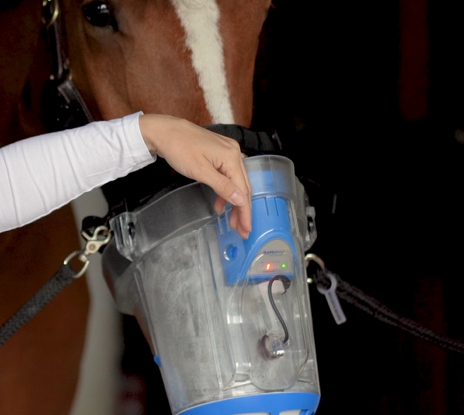 SaHoMa-II ist angeschaltet und grüne & rote Anzeige leuchtet